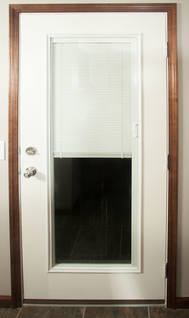 Blinds For The Back Door / French Doors with Blinds in the Glass Advanced Window / Can