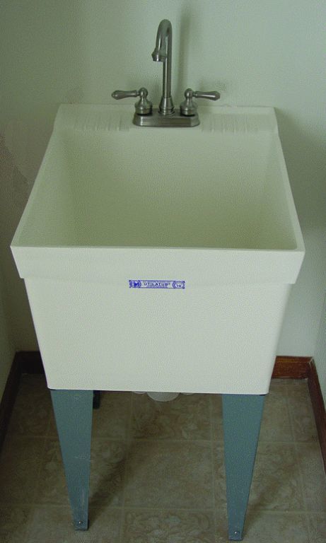 Utility Sink With Metal Legs Modular Homes By Manorwood An Expand