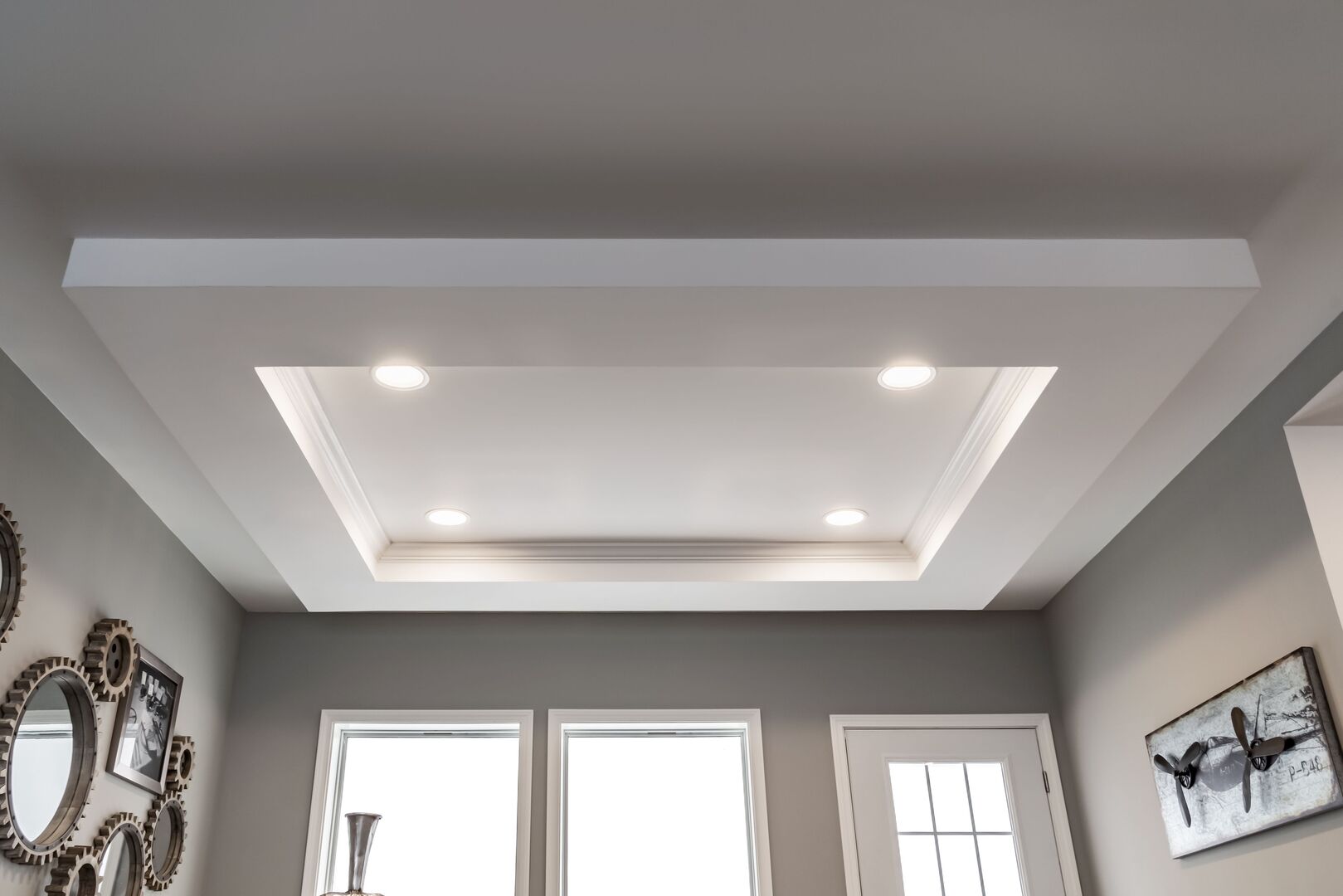 Accent Tray Ceiling Colony Homes