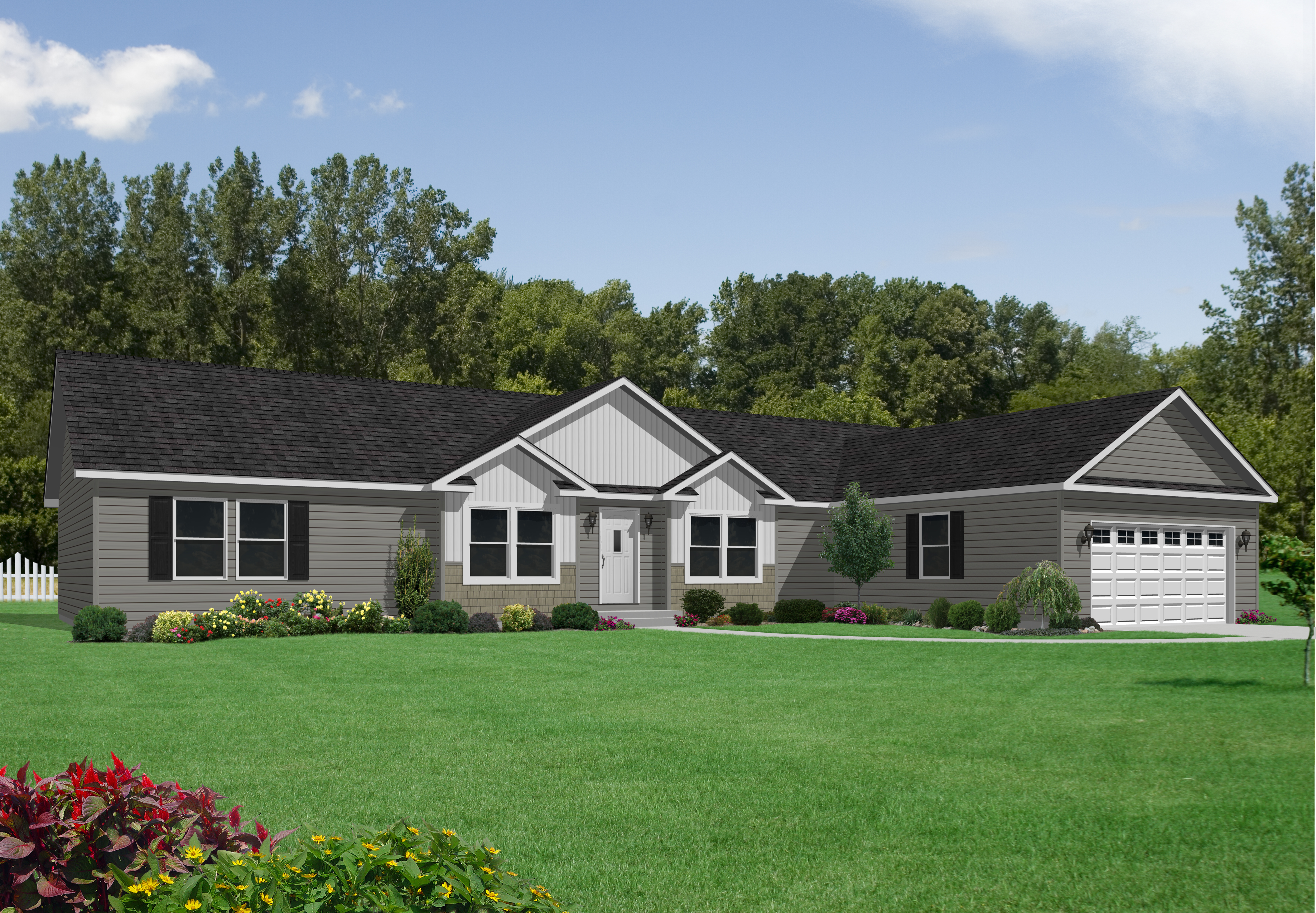 Grandville LE Modular Ranch - Pinedale - RX843A | Find a ... commodore mobile home electrical wiring plan 